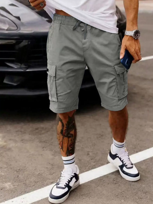 Elias |  Multi-Pocket Cargo Shorts