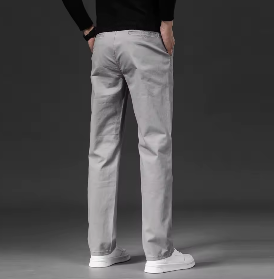 GolfThing Straight Fit Cotton Stretch Chinos  - Golf Trousers