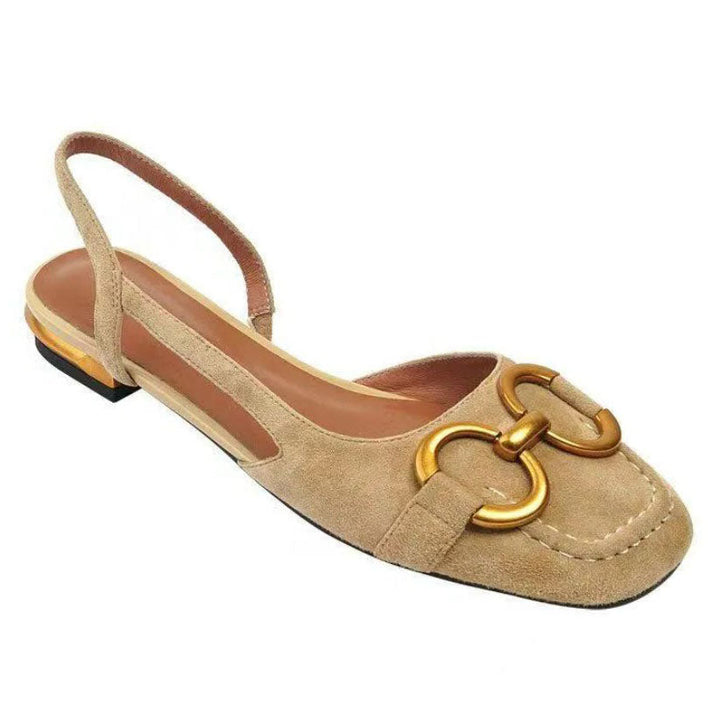 Brenna™ Orthopedic Leather Buckle Sandals