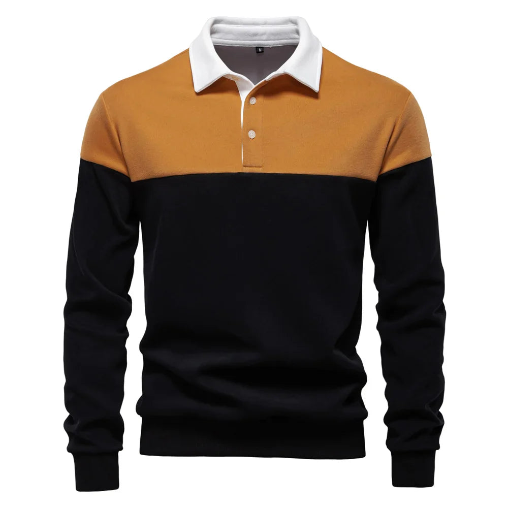 Premium & Casual Long Sleeve Polo Shirt