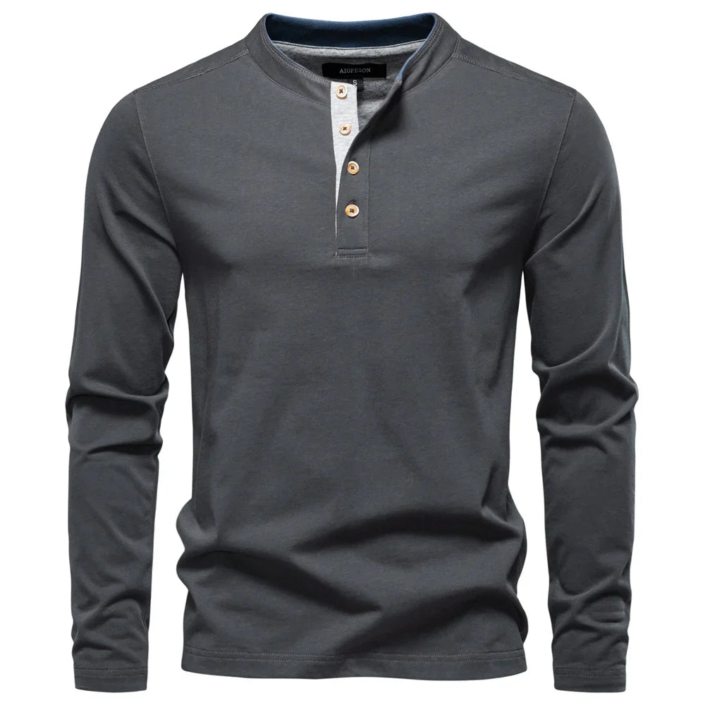 Henley™ | Men's Long Sleeve Shirt