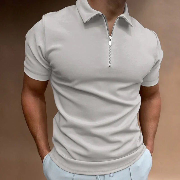 Classic Zip Polo Shirt