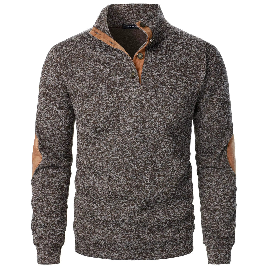 Beeckhoven™ | Classic Sweatshirt with Button Design