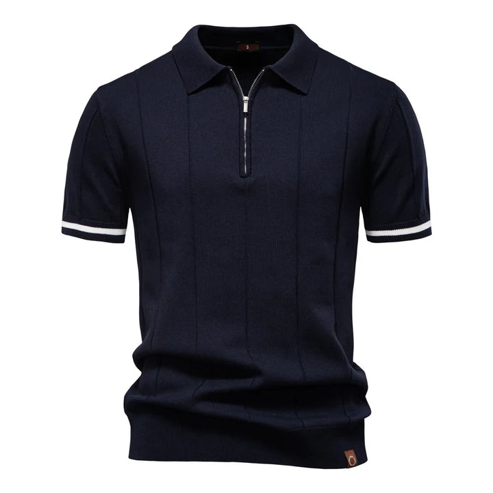 Beeckhoven™ | Men's Polo Shirt with Zip