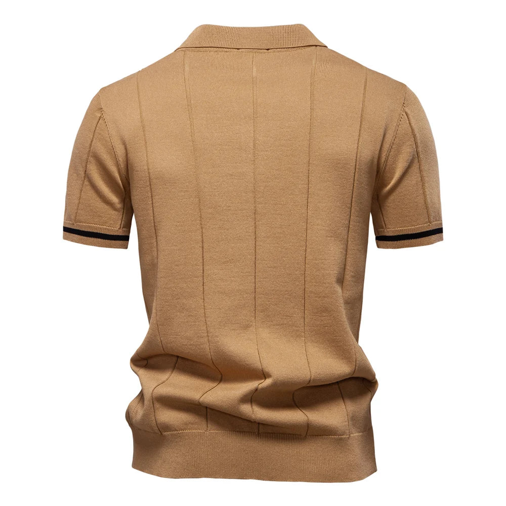 Beeckhoven™ | Men's Polo Shirt with Zip