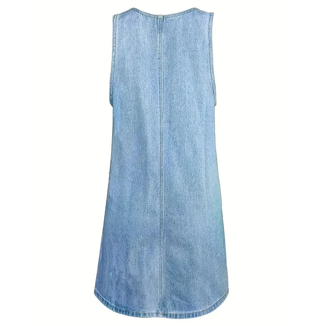 Saylor | Loose Denim-Style Dress