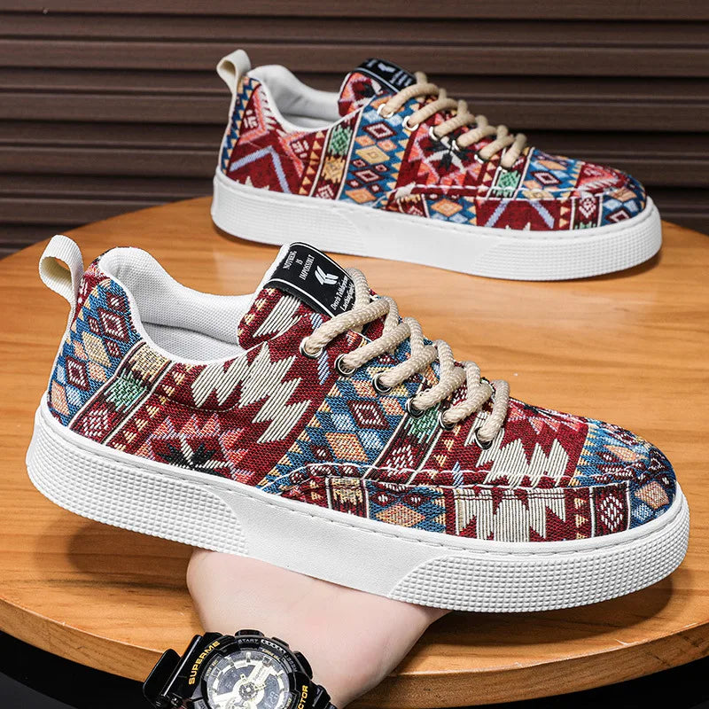 Beeckhoven ™ | Colourful Retro Men's Sneakers