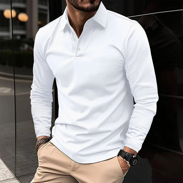 Alex™ | Casual Long-Sleeved Polo