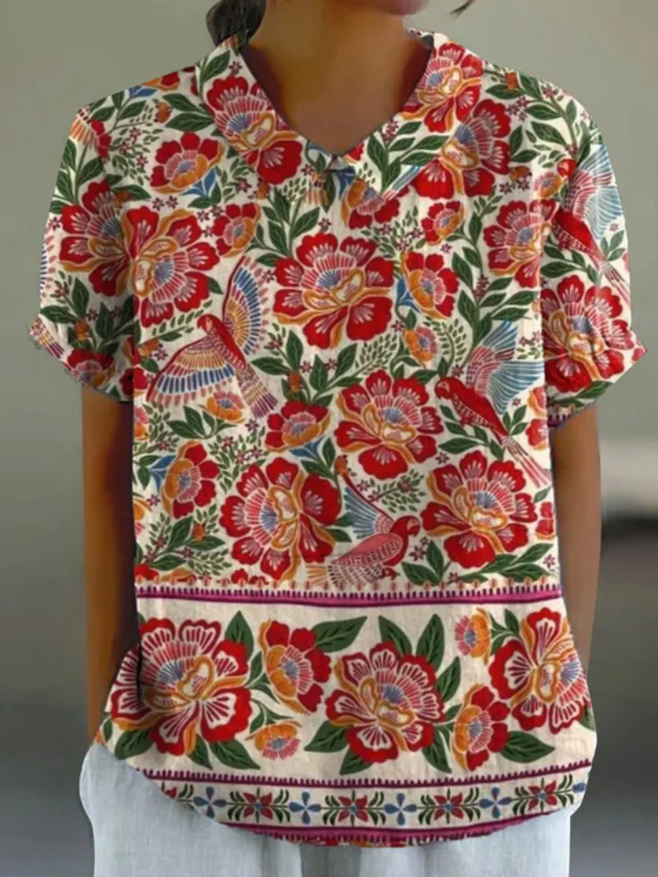 Stella | Floral Print Shirt