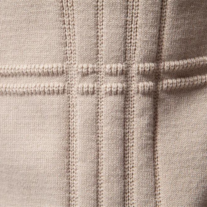 Beeckhoven™ | Men's Jumper with Check Design