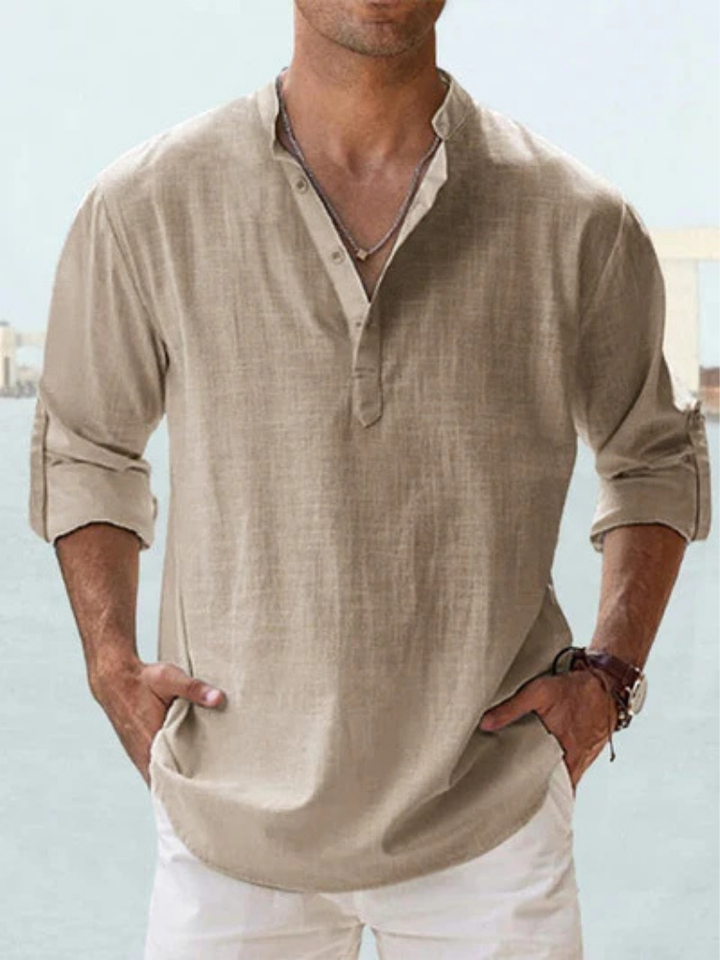 Varel | Breathable Linen Shirt