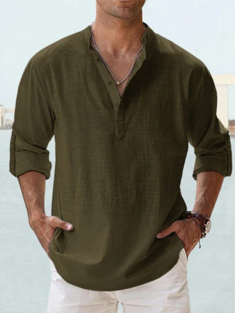 Varel | Breathable Linen Shirt
