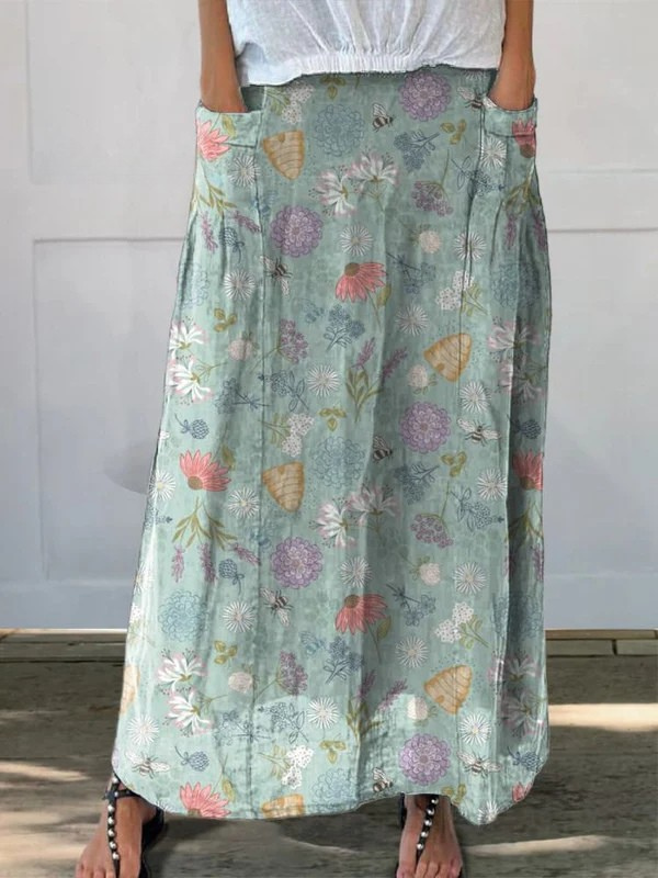 Nia | Flowing Skirt Trousers