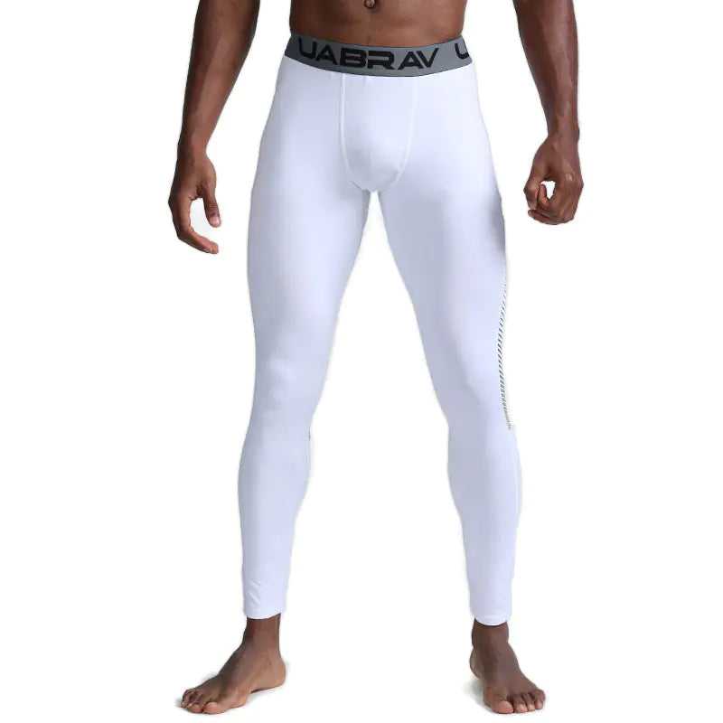 GolfThing Performance Compression Sports Leggings - Reduce Muscle Fatigue Black