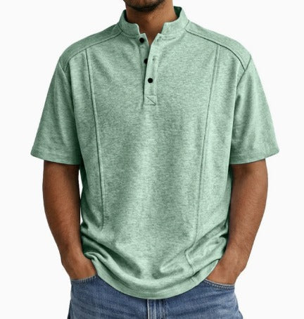 Fintan - Soft-Touch Button-Down Shirt