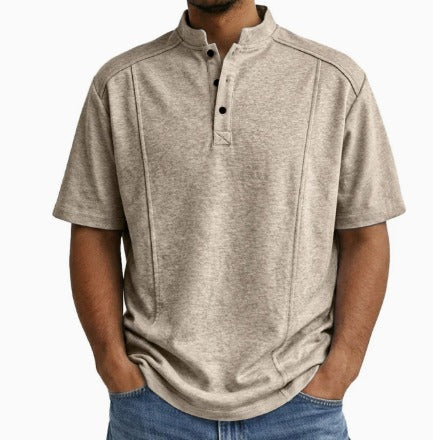 Fintan - Soft-Touch Button-Down Shirt