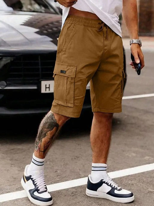 Elias |  Multi-Pocket Cargo Shorts