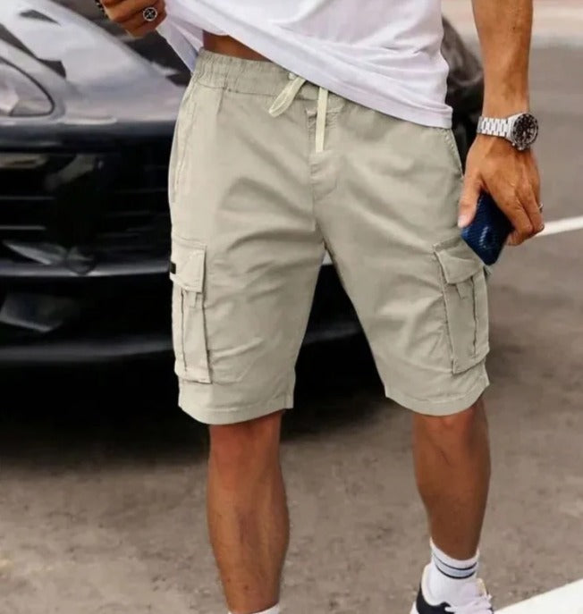 Elias |  Multi-Pocket Cargo Shorts