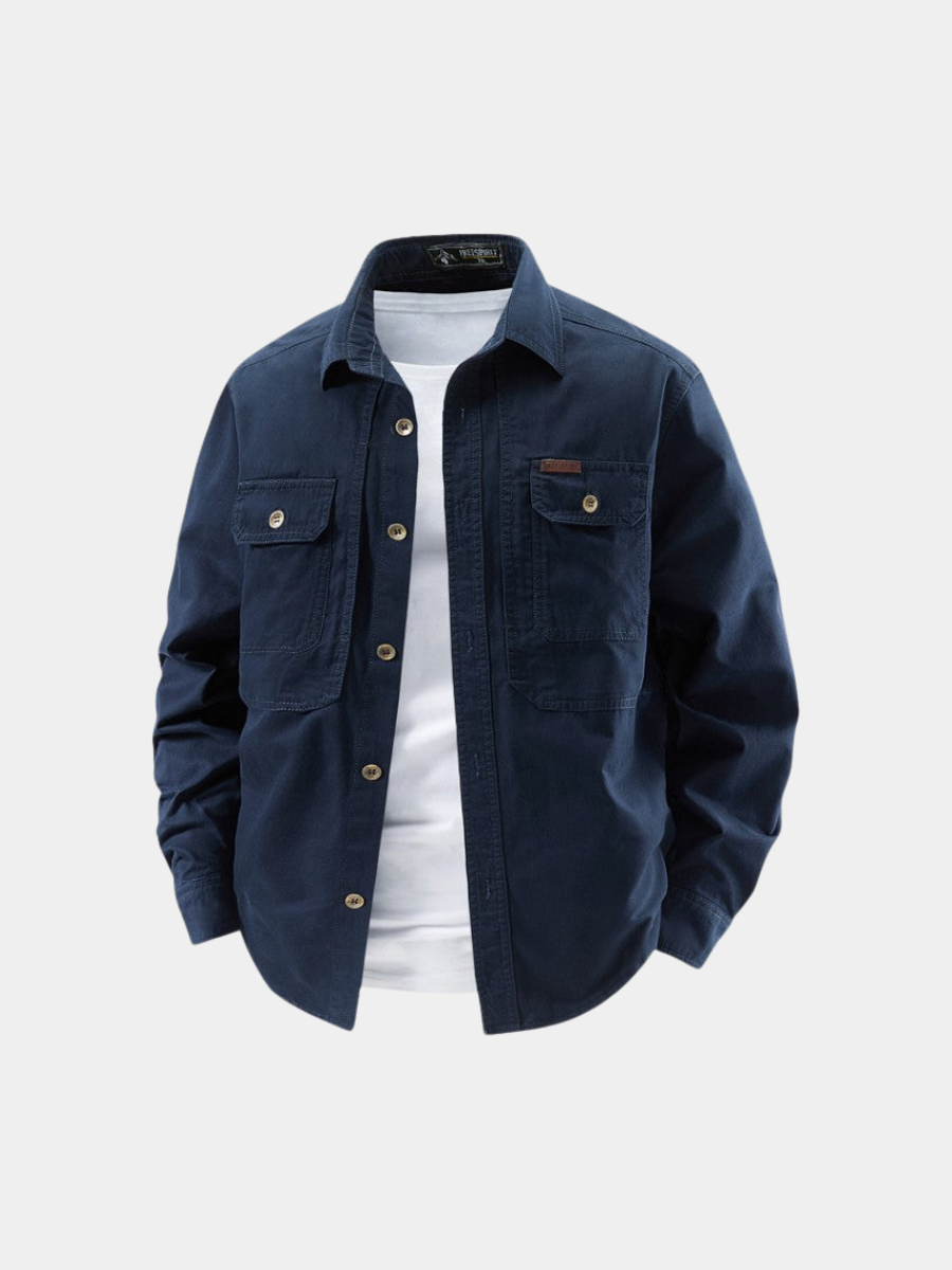 LONG SLEEVE UTILITY SHIRT FOR MEN