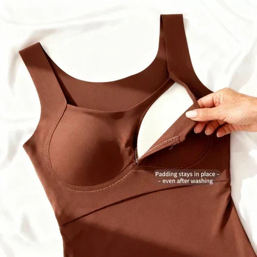 Roxy | Built-In Comfort Bra Tank Top