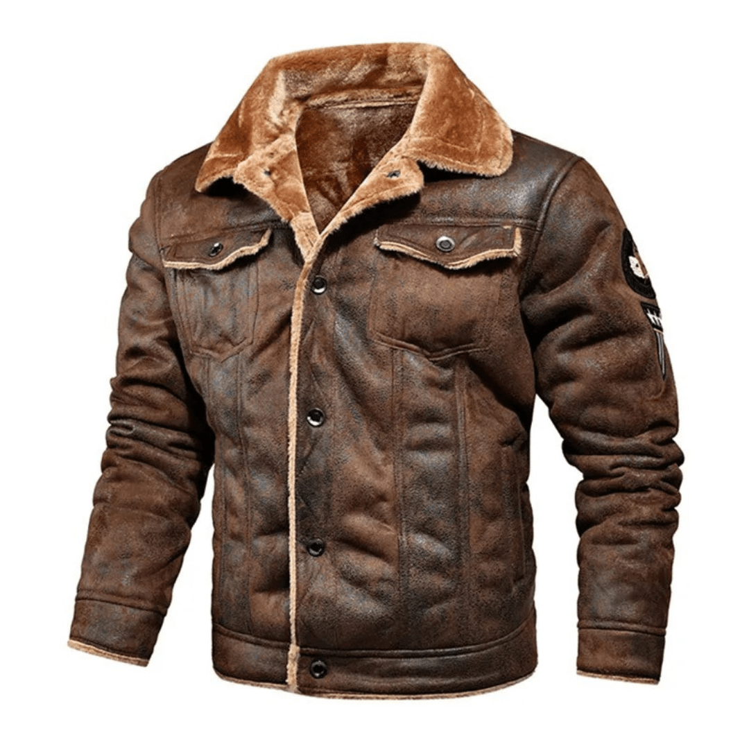 Baldur - Elegant Warm Jacket With Button Up