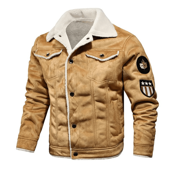 Baldur - Elegant Warm Jacket With Button Up