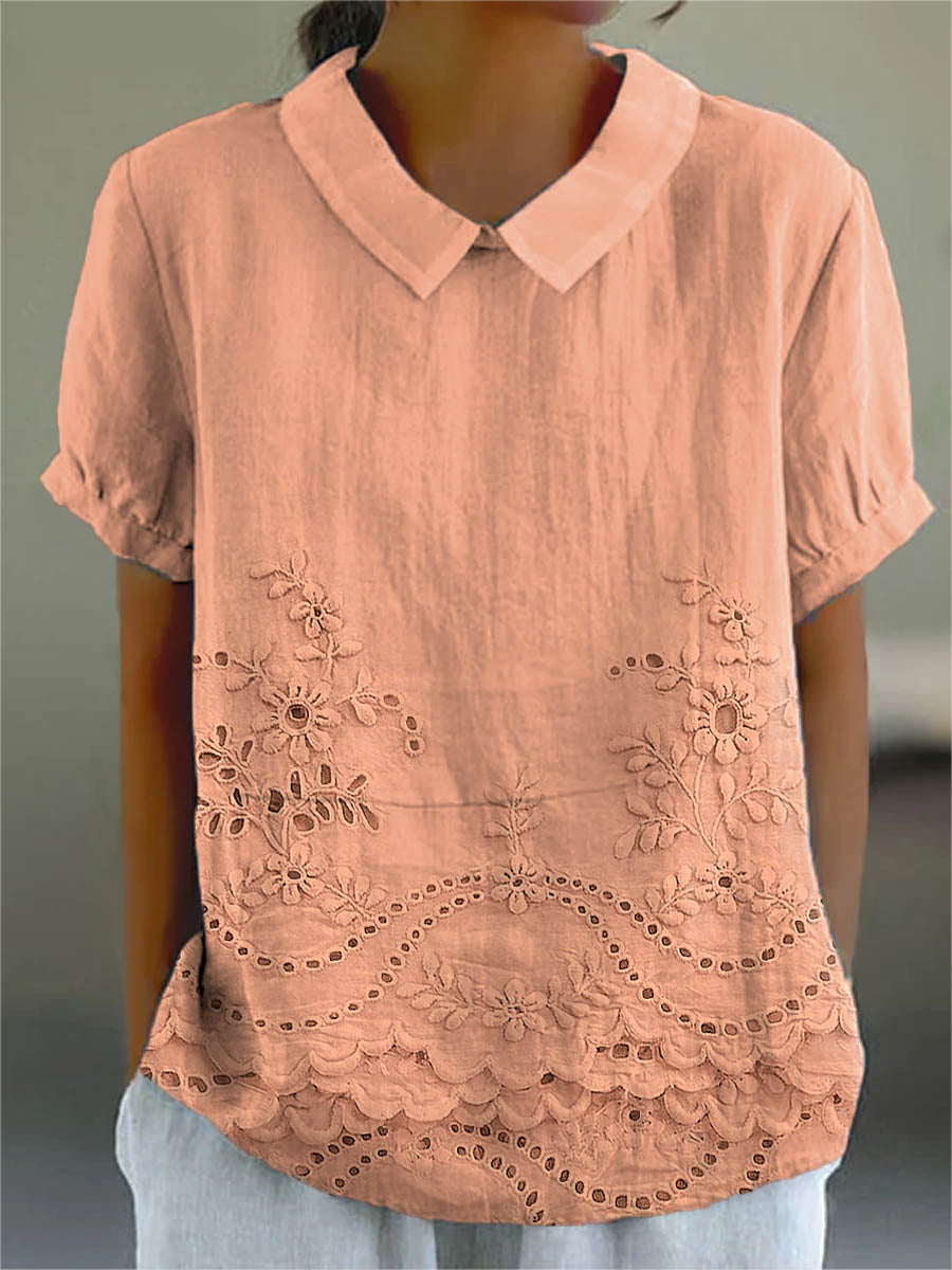 Lily | Embroidered Shirt