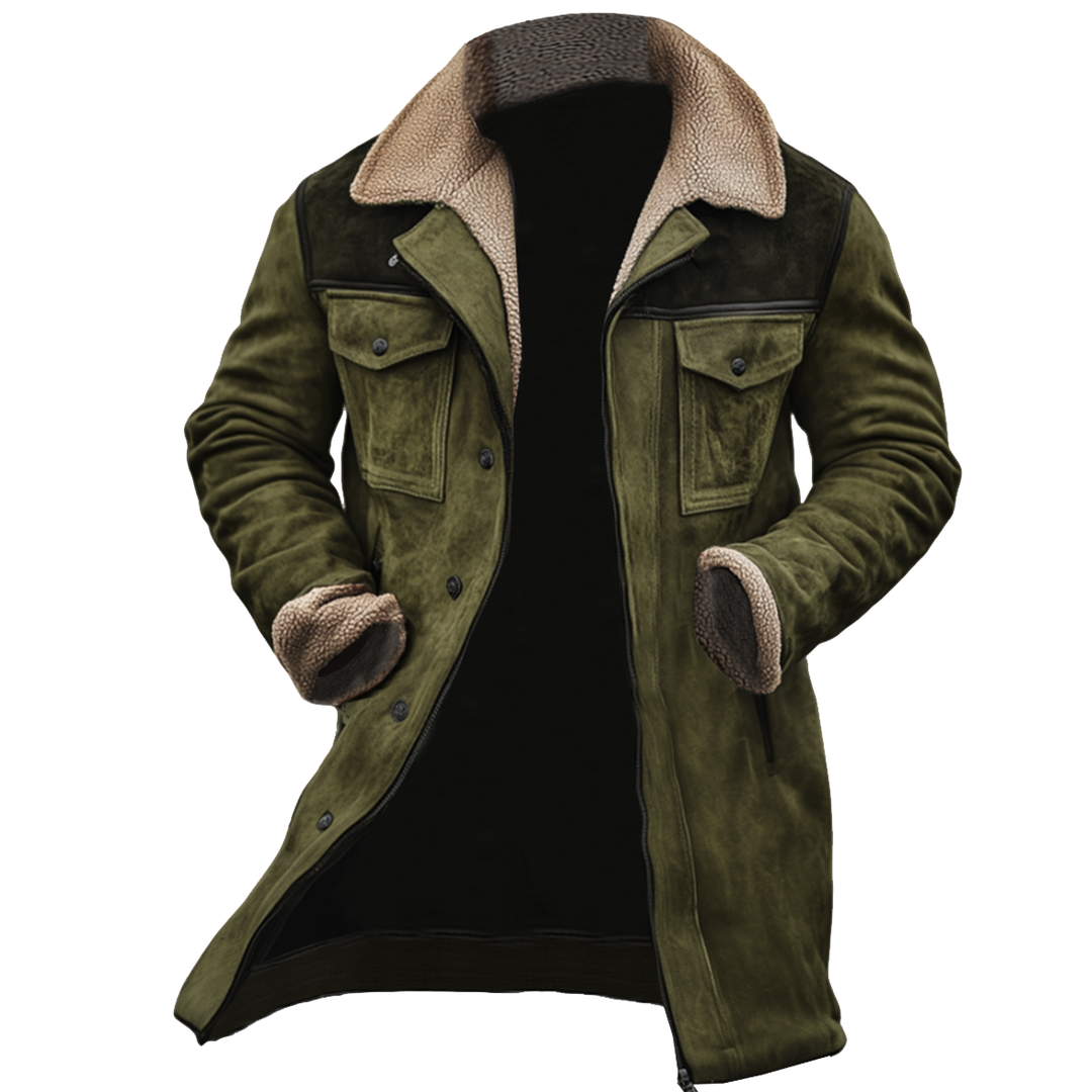 Kraveno | Vintage outdoor coat with multiple pockets