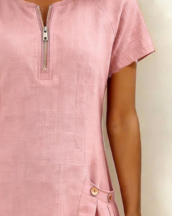 Van Elst Mode® | Dress with Zip Pocket