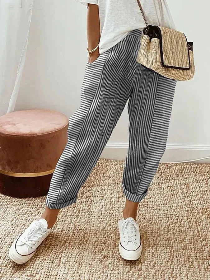 Holly™ | Striped Trousers