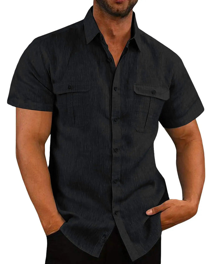 Vincenzo | Refined Linen Shirt