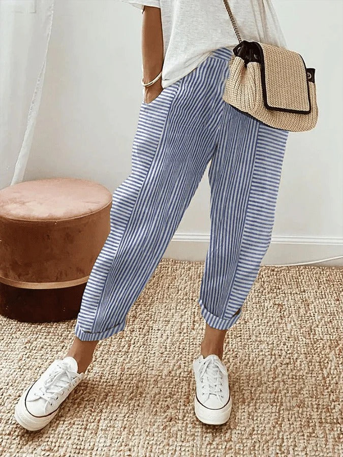 Holly™ | Striped Trousers