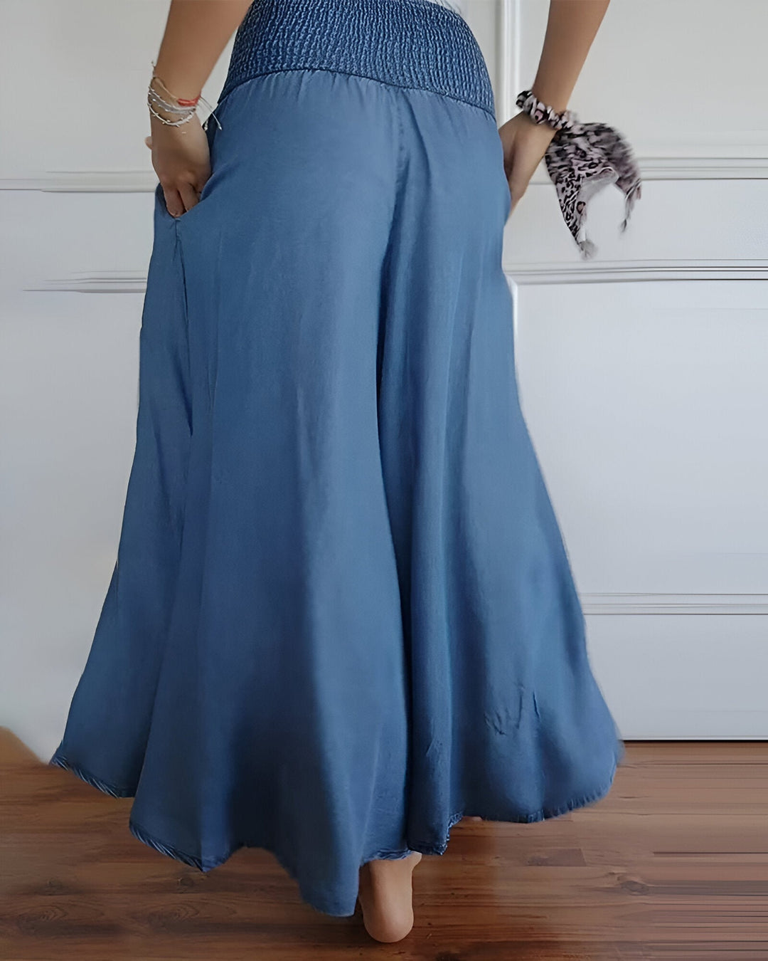Janie | Flowing Skirt Trousers