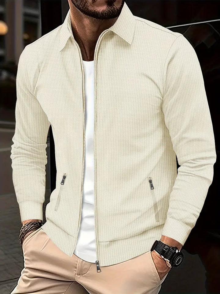 EB - Stylish Men's Transitional Jacket with Zip