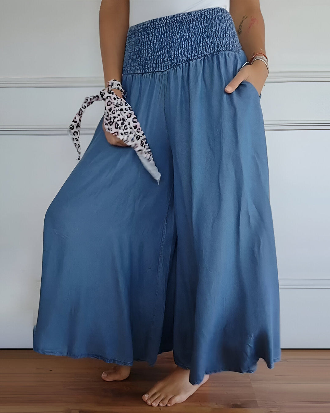 Janie | Flowing Skirt Trousers