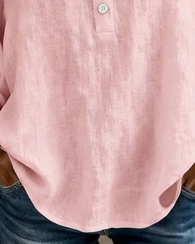 Elodie™ | Lace-Trim Square Neck Blouse