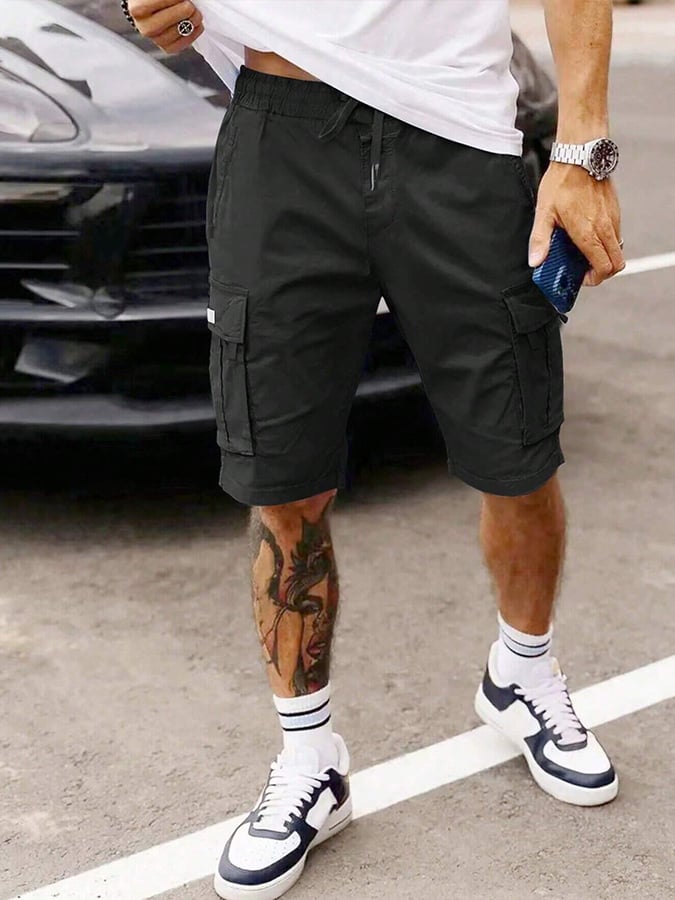 Elias |  Multi-Pocket Cargo Shorts