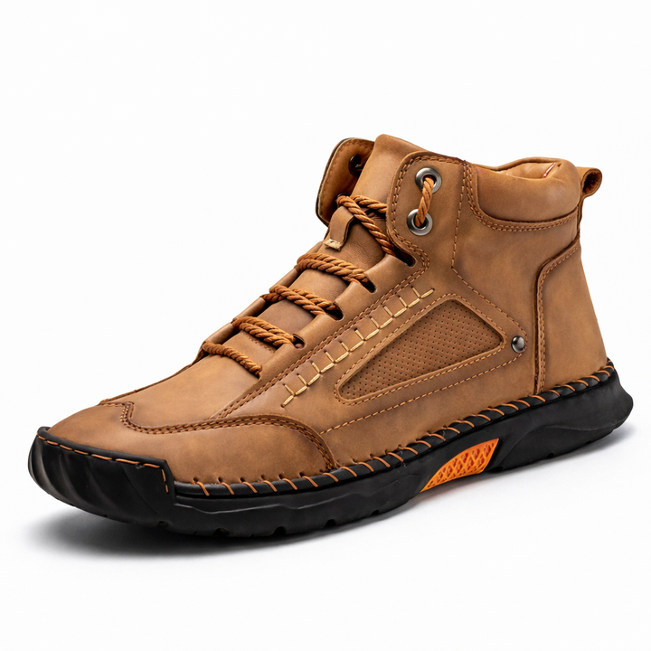 Salkin | Rugged Leather Shoes with Everyday Support