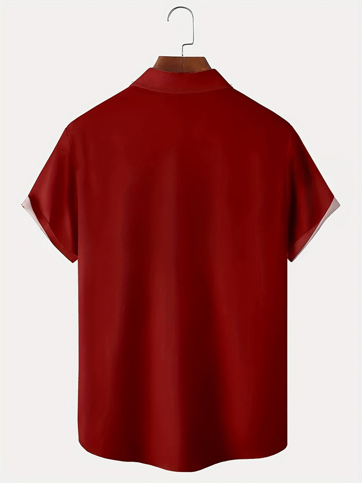 Holt | Men's Retro Bowling Short Sleeve Shirt