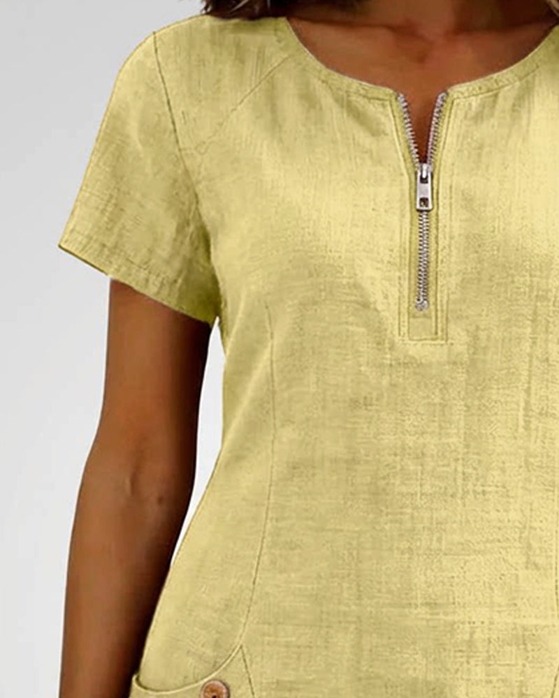 Van Elst Mode® | Dress with Zip Pocket