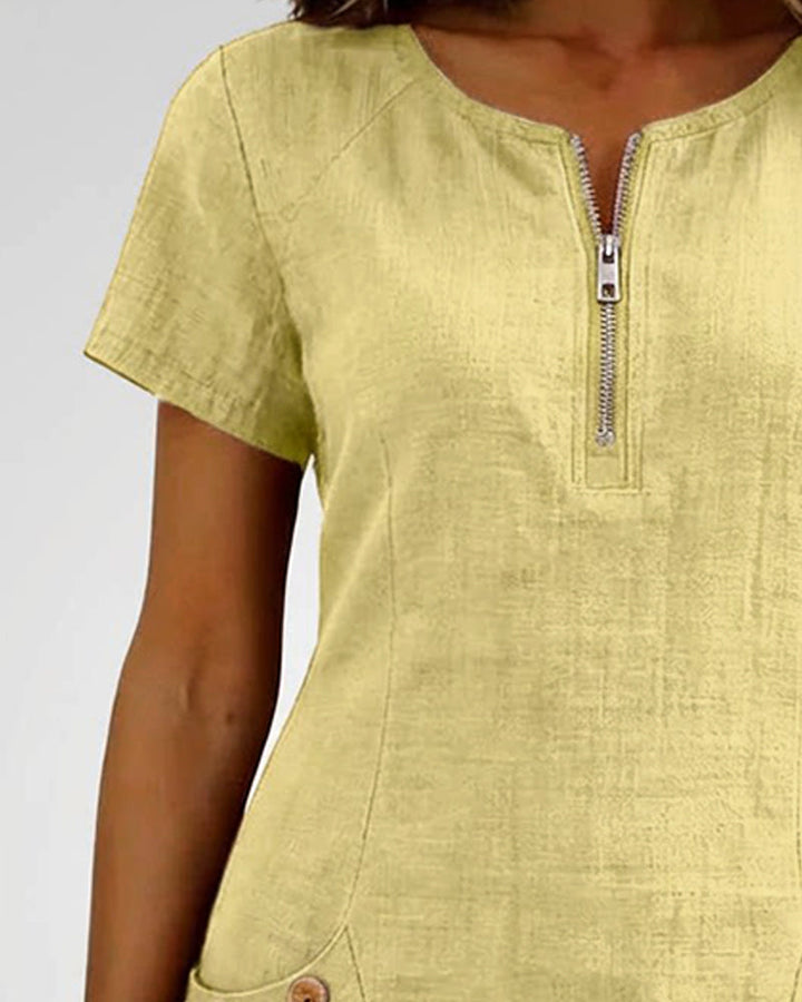 Van Elst Mode® | Dress with Zip Pocket