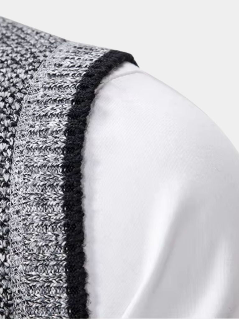 Khaya Knit Gilet” — Smart, Sharp & Effortlessly Cool