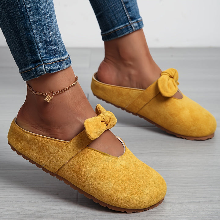Minaya | Bow Strap Mule Clogs
