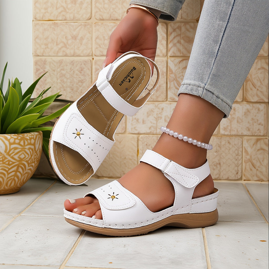 Liana - Lightweight Summer Sandal with Velcro Fastening