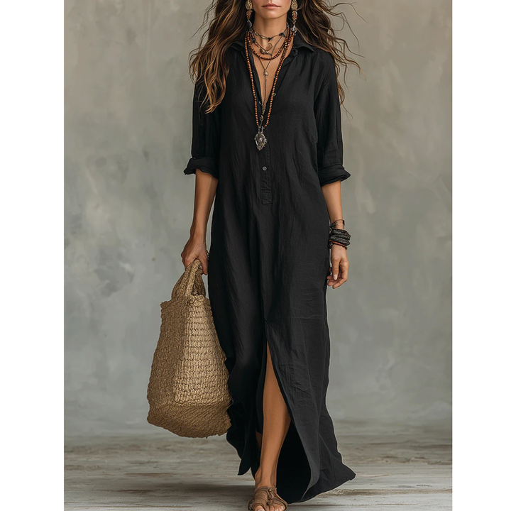 WILLOW | Effortless Maxi Dress Flattering Silhouette Versatile Daily Wear