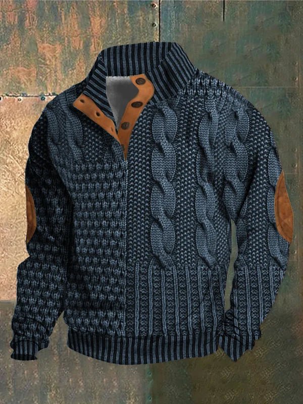 Michael - Vintage Printed Sweater
