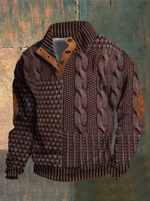 Michael - Vintage Printed Sweater