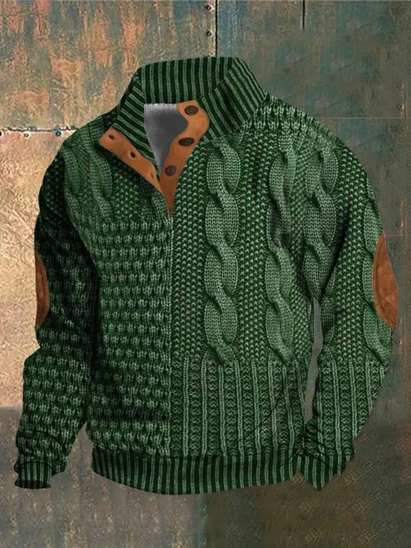 Michael - Vintage Printed Sweater
