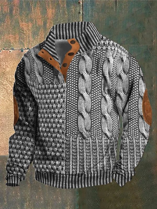 Michael - Vintage Printed Sweater