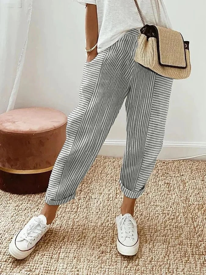 Holly™ | Striped Trousers